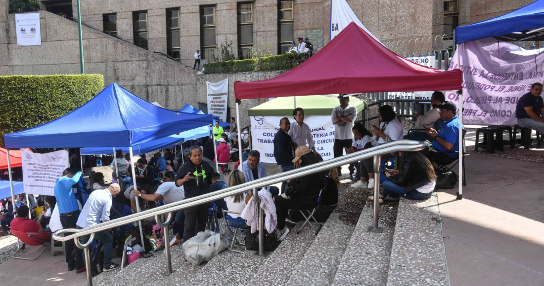 Termina paro-todo-pagado - El último muro del PJ se cae: trabajadorxs vuelven a sus labores el 11 de noviembre - SinEmbargo MX