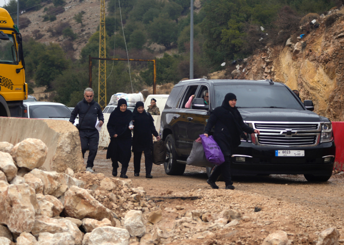 Los desplazados de Siria.