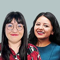 Alina Duarte y Perla Velázquez