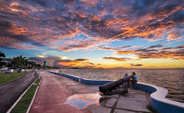 Malecón de Campeche