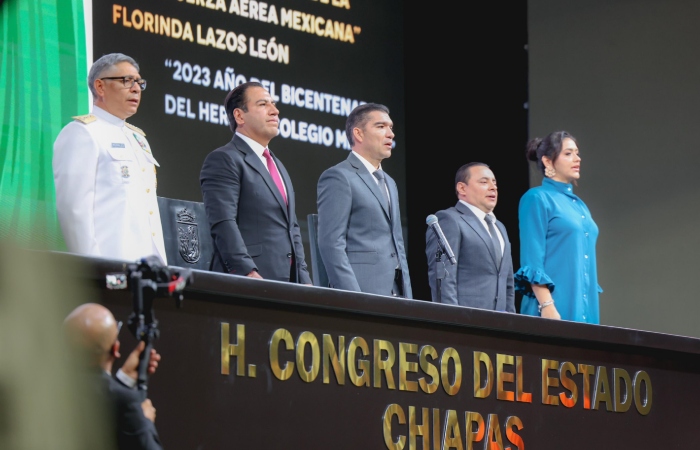 Eduardo Ramírez Aguilar asume como Gobernador de Chiapas