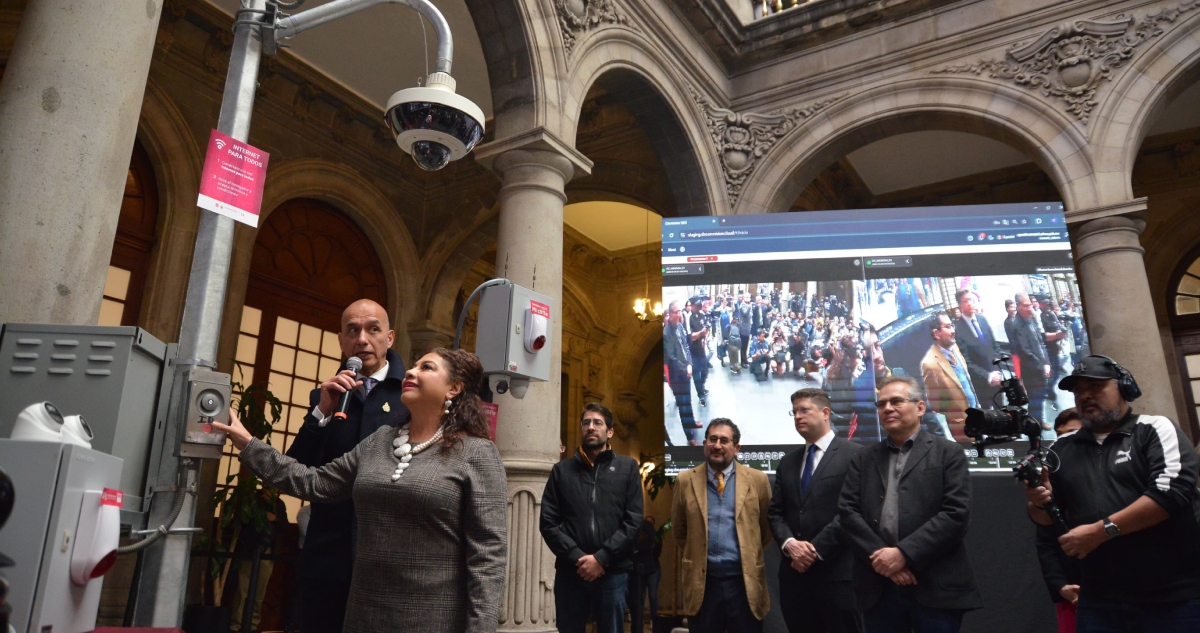 La Ciudad de México instalará más de 40 mil nuevas cámaras de videovigilancia