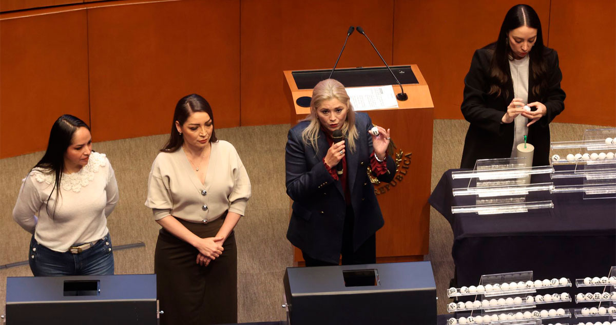 Senado fija fecha para insaculación de candidatos al PJF