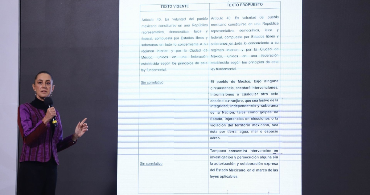 La Presidenta Claudia Sheinbaum Pardo confirmó que México ampliará la denuncia contra las armerías de Estados Unidos y anunció que enviará dos iniciativas para hacer frente al golpe que que dio el Gobierno de Donald Trump al clasificar a seis cárteles mexicanos como organizaciones terroristas.