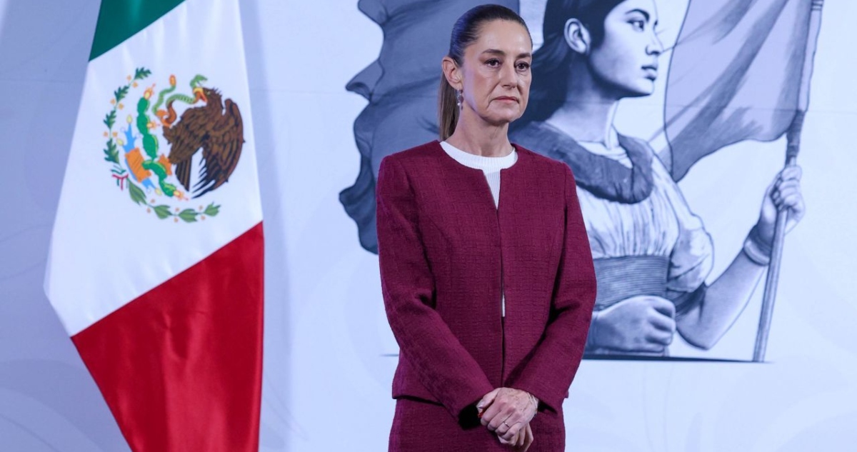 La Presidenta Claudia Sheinbaum criticó a los sectores de la ultraderecha que se alegran por el agravamiento de la salud del Papa,