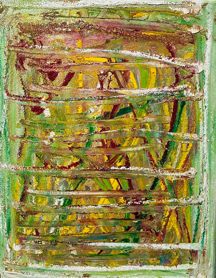 La persiana rota del paisaje