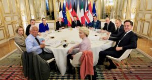 Líderes europeos intentan controlar su región mientras EU decide Ucrania sin ellos.