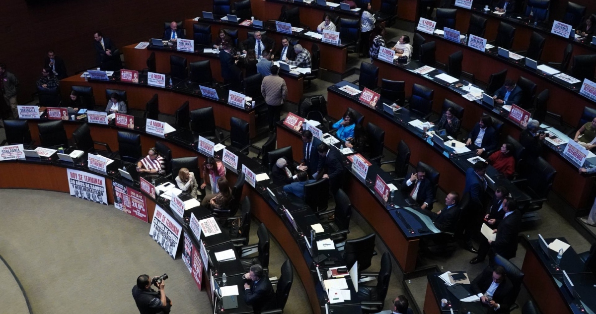 Senado aprueba reforma sobre la soberanía y contra la injerencia extranjera en México.