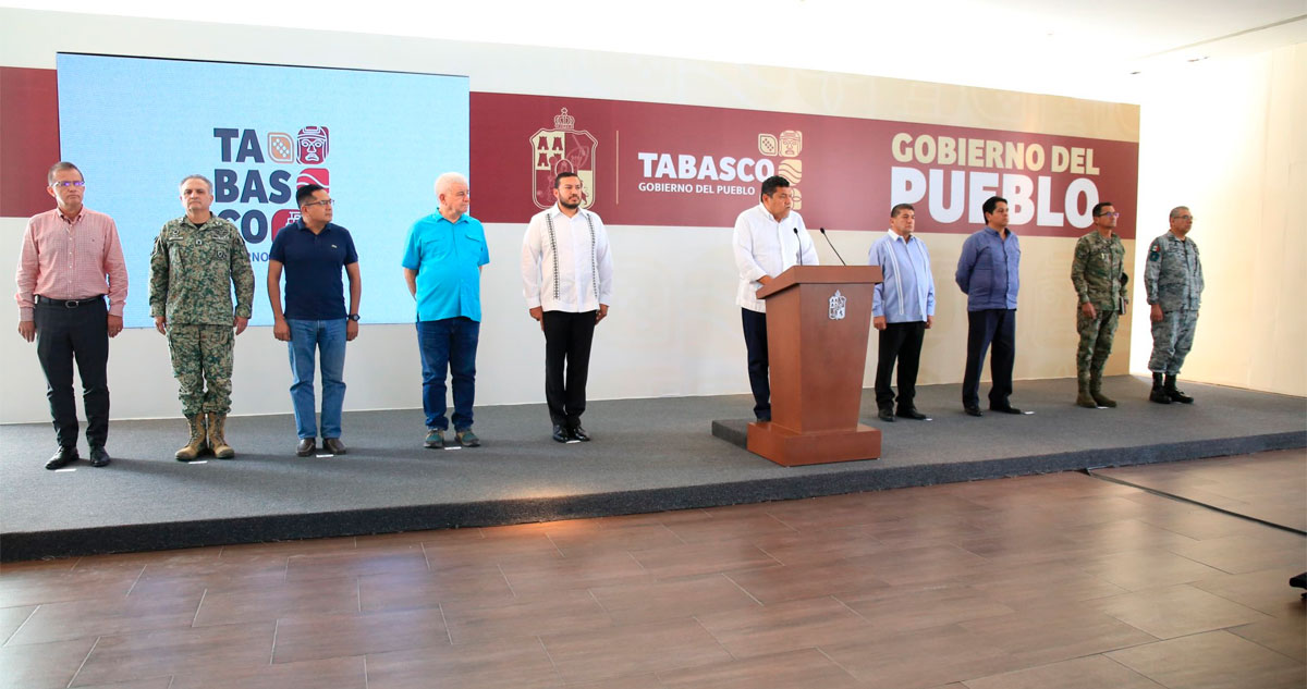 Javier May nombra a Serafín Lazcano nuevo titular de la SSPC de Tabasco