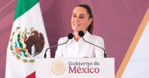 La Presidenta Claudia Sheinbaum cuestionó a EU por los aranceles contra México