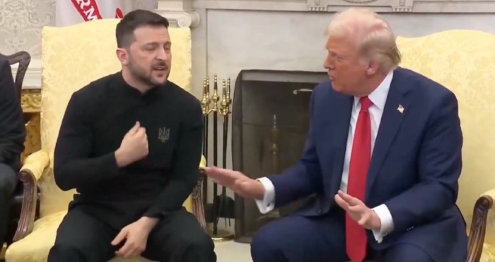 Donald Trump confrontó a Volodímir Zelenski.