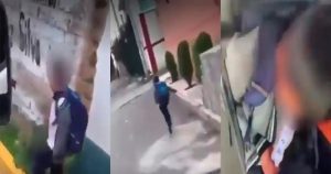 VIDEO: Chofer de combi acosa a un niño y lo hace llorar en Tlahuapan.