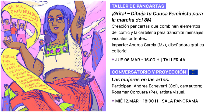 8M en el Centro Cultural de España en México