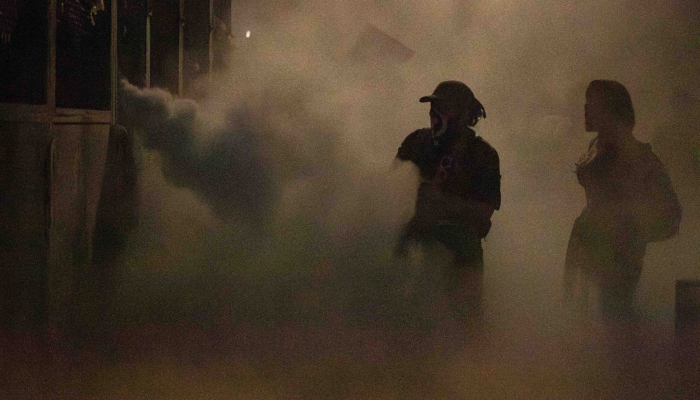Protesta por el Día de la Mujer en Mérida.