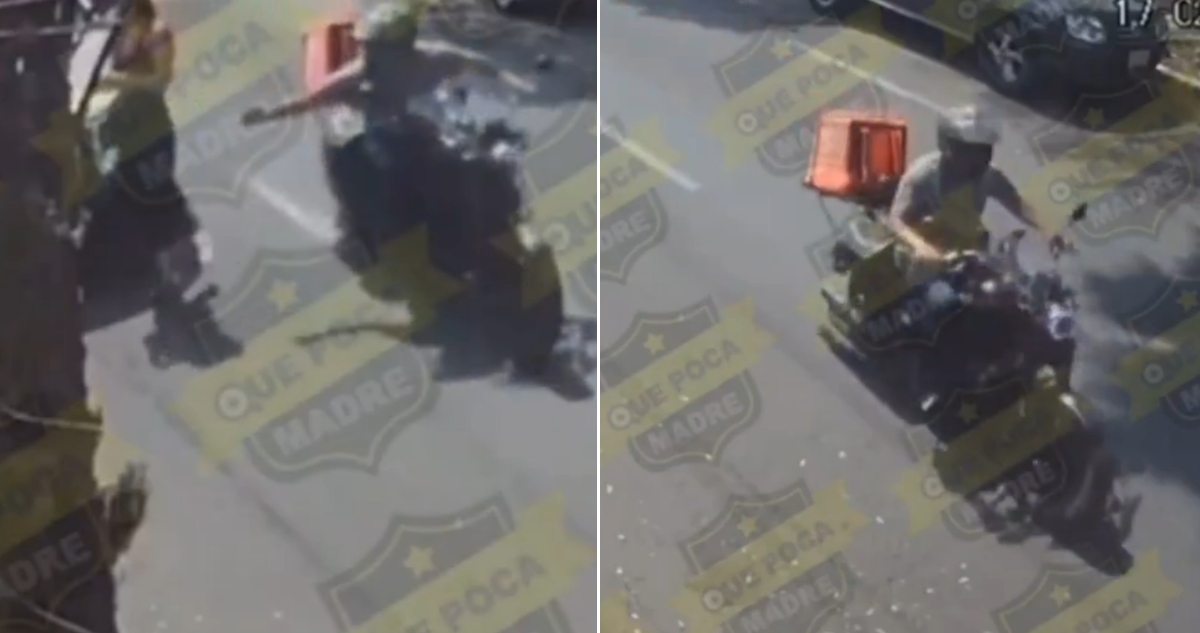 Repartidor de Rappi agrede a mujer en Coyoacán.