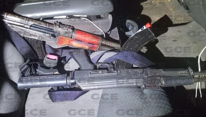 Tres presuntos delincuentes mueren tras balacera en San Luis Potosí; detienen a cinco.