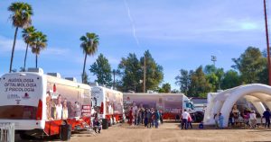 Las caravanas de salud de Padilla Farfán, también en BC.