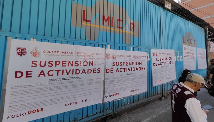 3 negocios suspendidosTrabajamos para perseguir a los responsables de robo y venta de autopartes en la Ciudad de México.