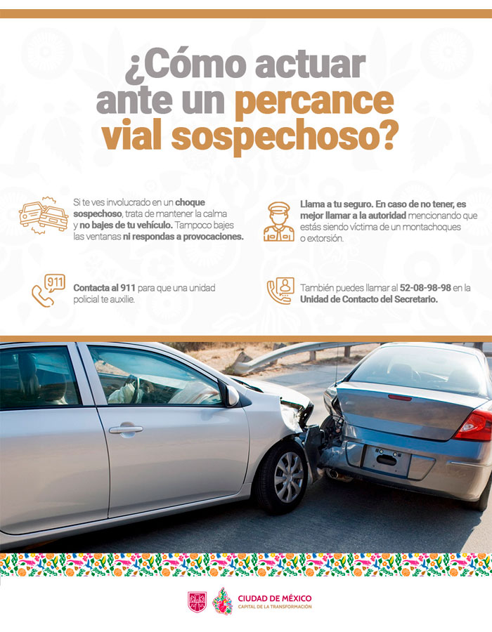 ¿Qué hacer ante un montachoques?