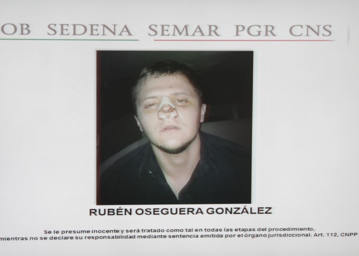 Detención de Rubén Oseguera.