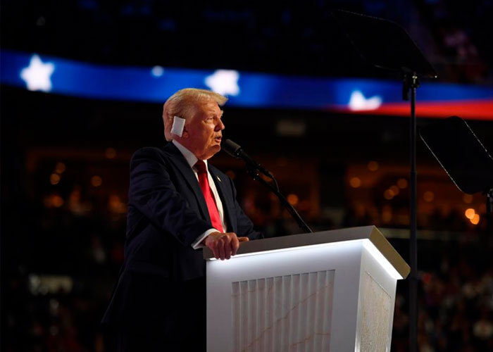 Donald Trump afirmó que no bromea sobre un tercer mandato presidencial