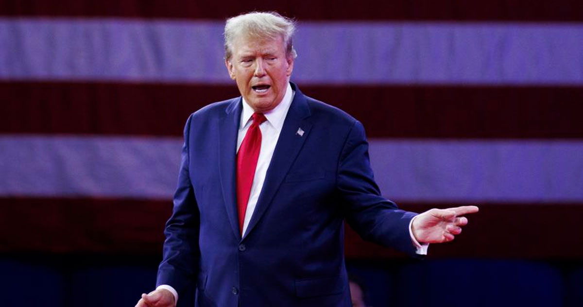 Donald Trump afirmó que no bromea sobre un tercer mandato presidencial