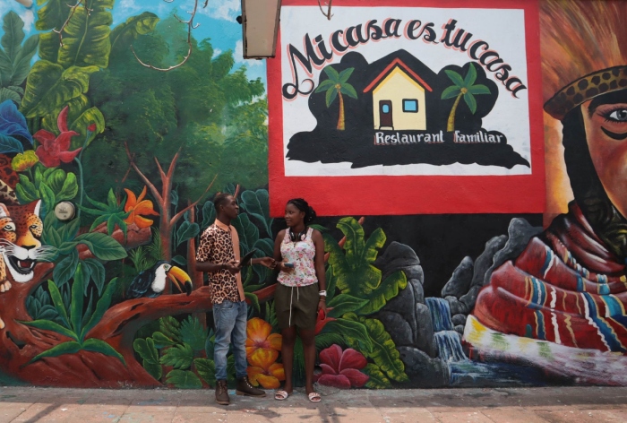 Haitianos encuentran refugio en Ciudad de México.