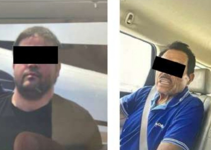 oaquín Guzmán López, hijo del Chapo Guzmán, y Ismael "Mayo" Zambada.