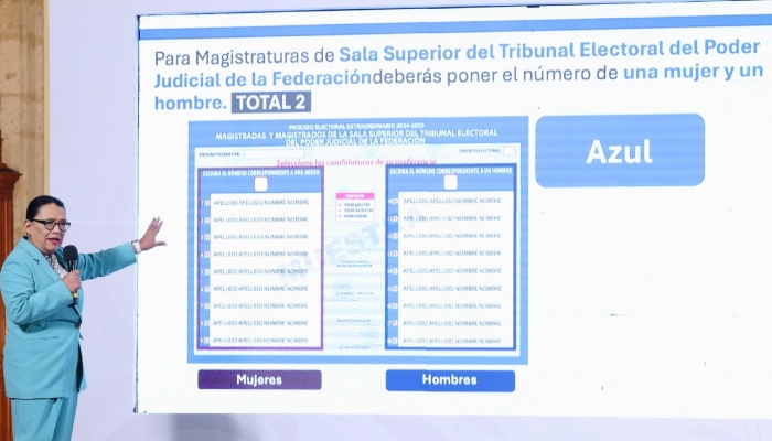Sheinbaum destaca importancia de elegir al Tribunal de Disciplina; ASÍ serán boletas.