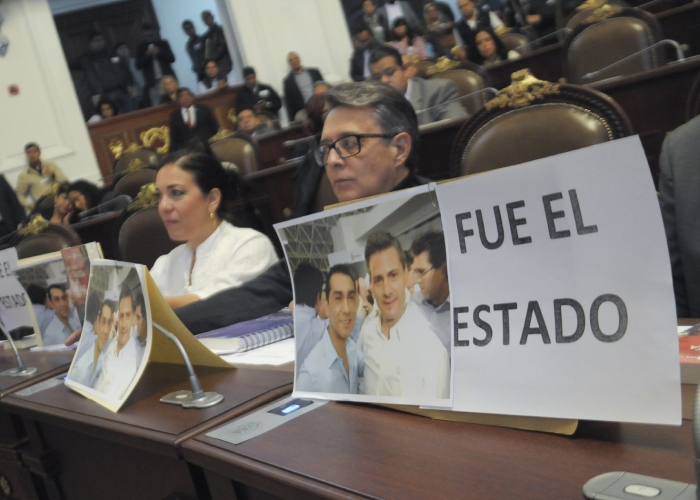 José Luis Abarca y Peña Nieto.