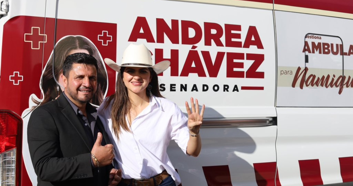 Andrea Chávez retirará nombre y cara de ambulancias; vehículos seguirán circulando.