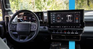 Interior de un vehículo