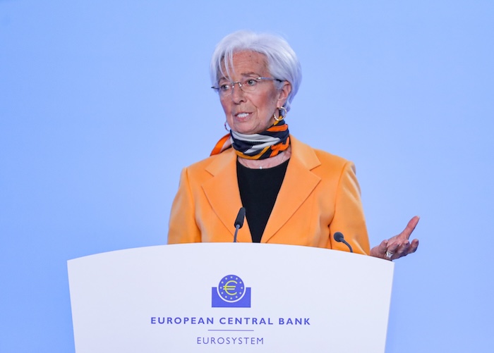 La presidenta del Banco Central Europeo (BCE), Christine Lagarde.