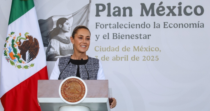 Sheinbaum presenta el Plan México.