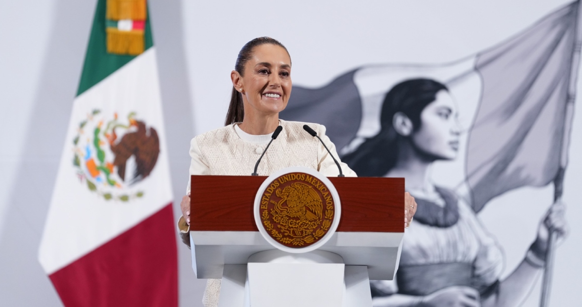 Sheinbaum, la primera Presidenta de México, reconocida por Time.