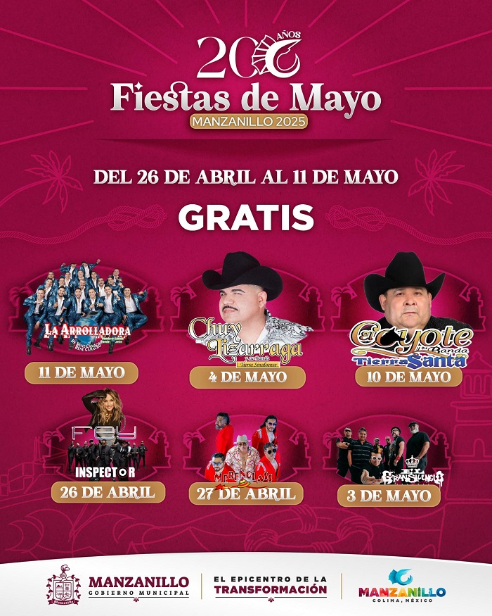 Fiestas de Mayo Manzanillo