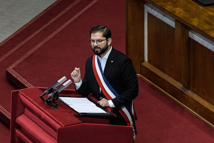 Gabriel Boric, Presidente de Chile.