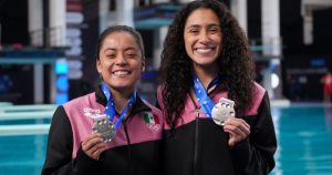 Gabriela Agúndez y Alejandra Astudillo ganan medalla de plata en la Copa del Mundo.