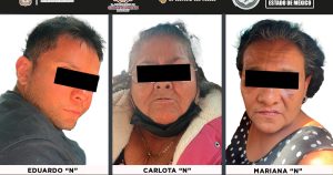 Jueza ordena prisión preventiva a Carlota “N” y sus hijos por doble homicidio.