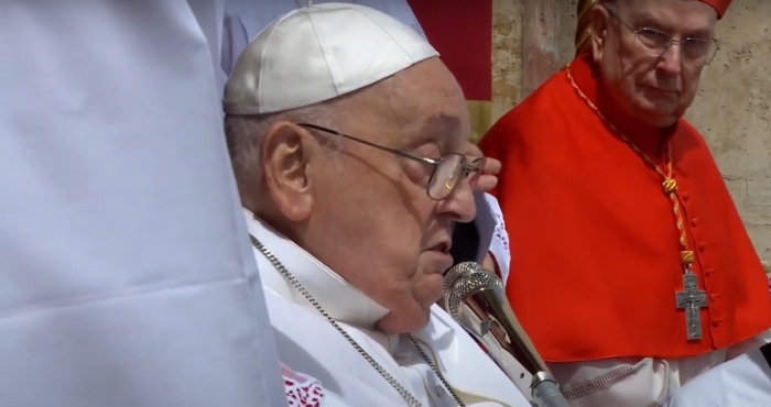 Los últimos minutos del Papa Francisco.