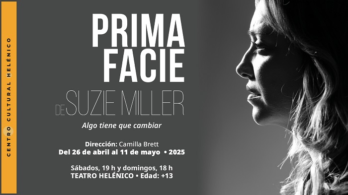 La obra Prima Facie llega al Teatro Helénico 