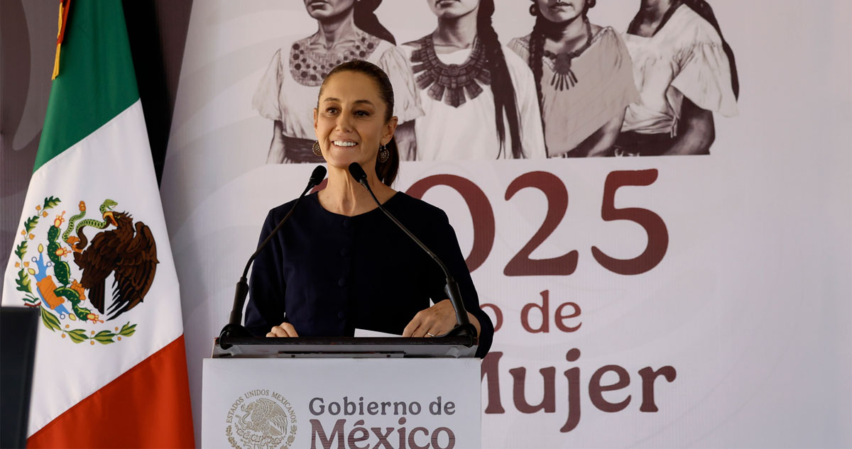 Sheinbaum dice que el pueblo mexicano le da fuerza al Gobierno para negociar con EU