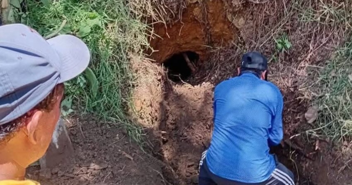 VIDEO ¬ Niños hallan a mujer desaparecida en Mitontic; estaba viva dentro de un pozo.