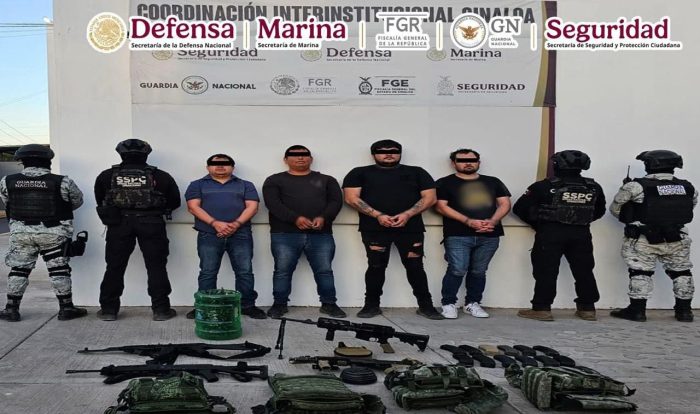 Fuerzas federales detienen a facción de Los Chapitos en Culiacán; arrestan a líder