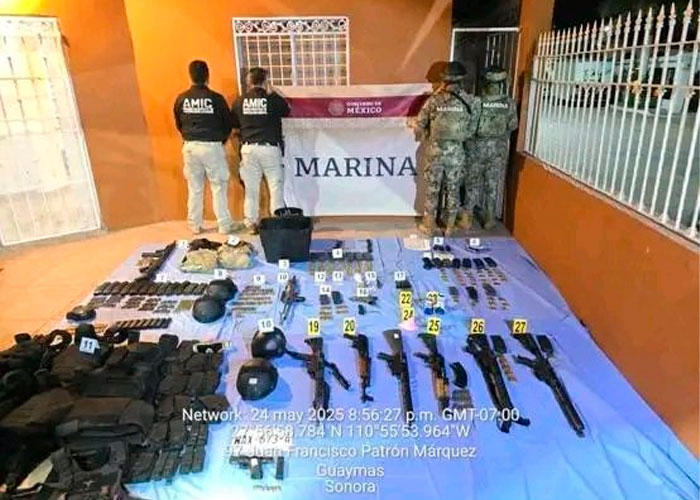 Detienen a nueve presuntos integrantes de "Los Salazar"