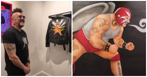 Sergio Arau con su expo "Inteligencia Artesanal"