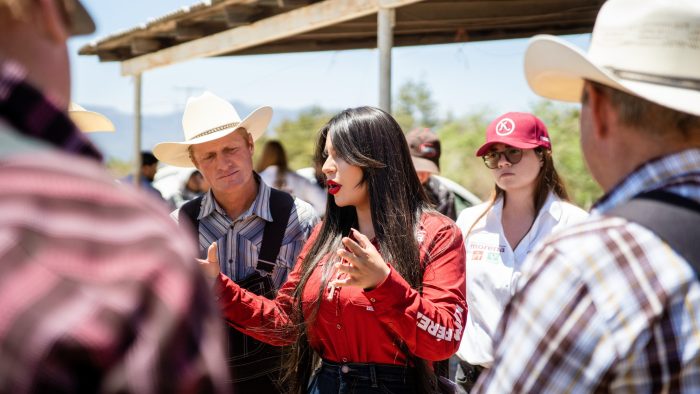 Karen Pérez es candidata de Morena a presidenta municipal de Santiago Papasquiaro