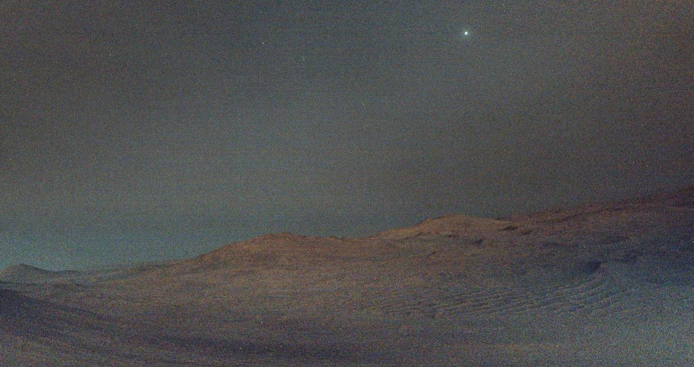 Marte tiene dos lunas, una de ellas es Deimos, mostrada por la NASA en esta foto.