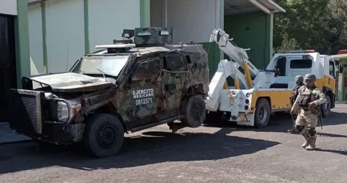 Explosión de narcomina mata a seis militares.