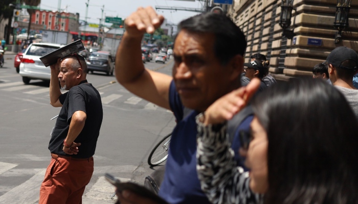 Ola de calor impactará la Ciudad de México del al 8 de mayo; SGIPC da recomendaciones.